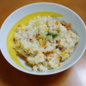 炊飯器de簡単♪ツナコーンピラフ